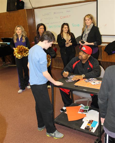 Viking Everson Griffen Visits Richfield Middle School | Richfield, MN Patch