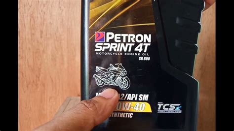 PETRON SPRINT 4T 10W-40 FULLY SYNTHETIC OIL MURA NA MAGANDA PA - YouTube