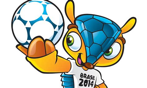 Armadillo unveiled as mascot for 2014 World Cup in Brazil