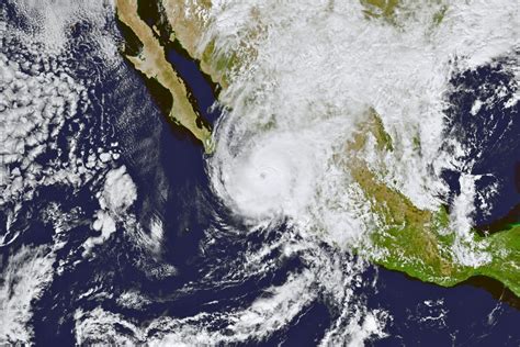 Hurricane Otis Intensifies To Category 5 And Strikes Mexico's Coastline