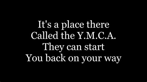 Village People - YMCA ( lyrics ) - YouTube