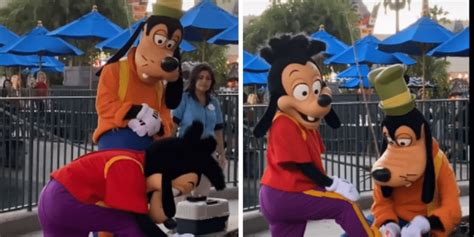 Goofy Displays His Awesome Dad Skills to Disney World Guests - Inside ...