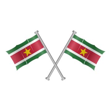 Suriname Flag Vector, Suriname, Flag, Suriname Day PNG and Vector with ...