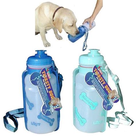 Thirsty Dog Portable Bottle & Bowl | Portable water bottle, Dog travel ...