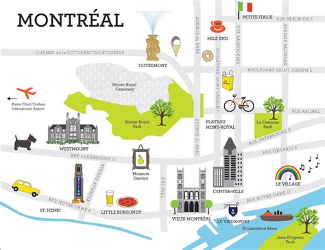 Pure Green Magazine — Map of Montreal