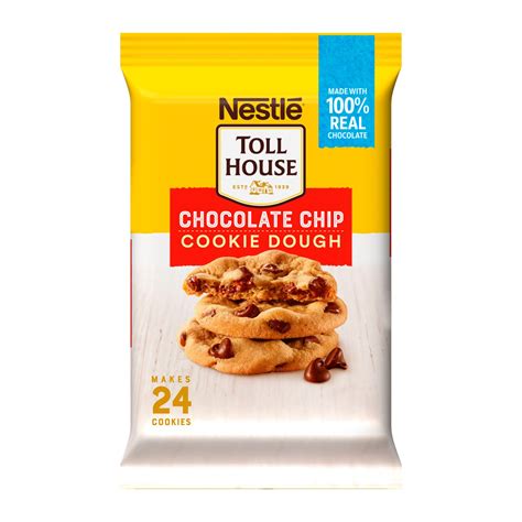 Nestle Toll House Cookie Dough Baking Instructions