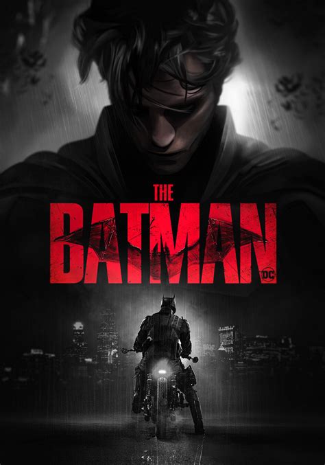 BATMAN NOTES - The Batman Movie Poster by Mizuri AU...