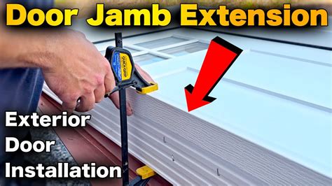 Installing Interior Door Jamb Extensions | Cabinets Matttroy