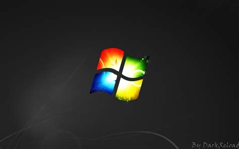 Windows 7 Black Wallpapers - Wallpaper Cave