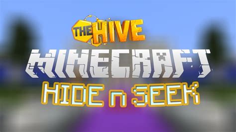 Minecraft Minigame - The Hive Arcade: Hide N Seek! - YouTube