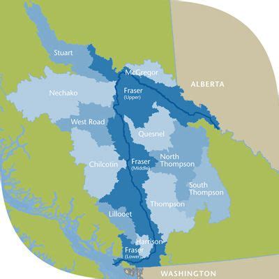 Quesnel, Fraser River, West Road, Basin, Awards, Map, Illustration ...