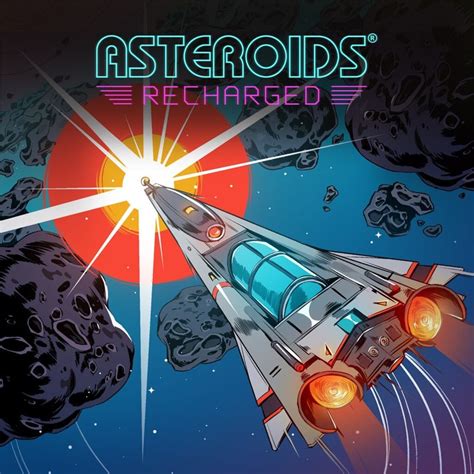 Asteroids: Recharged (2021) box cover art - MobyGames