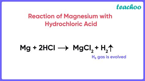 Magnesium And Hcl Reaction