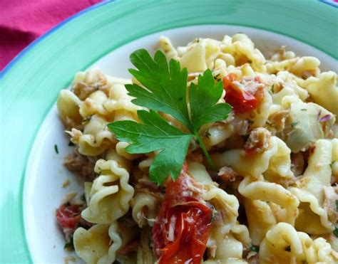 Christine's Cuisine: Tuna and Campanelle Pasta Salad