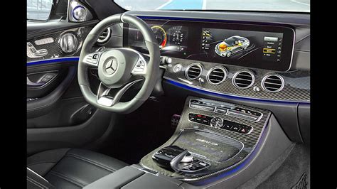 AMG E63 INTERIOR Review In Detail Mercedes AMG E63S INTERIOR 2017 ...