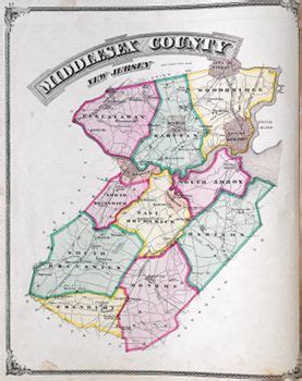 Map Of Middlesex County Nj - Maping Resources