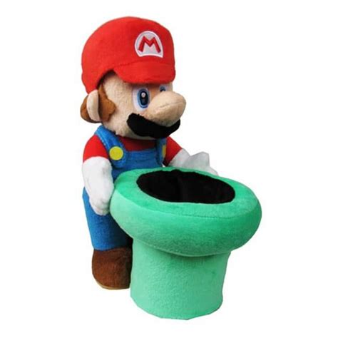 PLUSH Super Mario Warp Pipe 9" - Stone Age Gamer