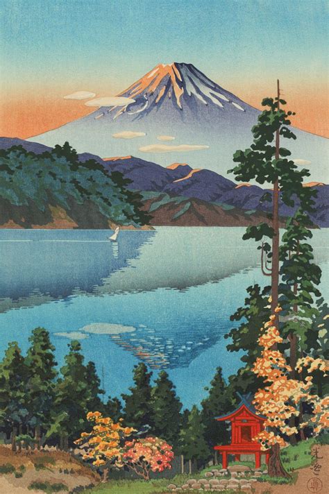 Anne Louise Avery on Twitter | Japanese art prints, Japanese landscape ...