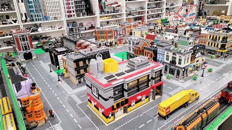 HUGE LEGO City Rebuild Update BEST LAYOUT YET! - YouTube