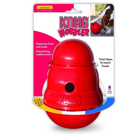 KONG Wobbler Treat Ball in 2022 | Dog toys, Kong dog toys, Kong toys