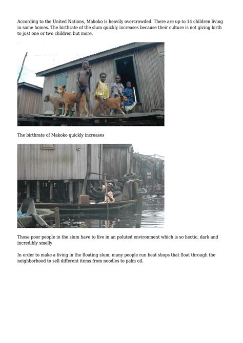 Discover Makoko - Nigeria's Floating Slum | PDF