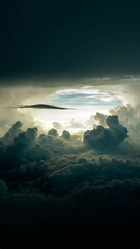 Dark Blue Clouds Wallpapers - Top Free Dark Blue Clouds Backgrounds ...