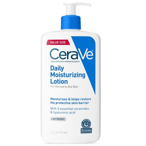 CeraVe Daily Moisturizing Lotion, Normal to Dry Skin (24 Fluid Ounce ...