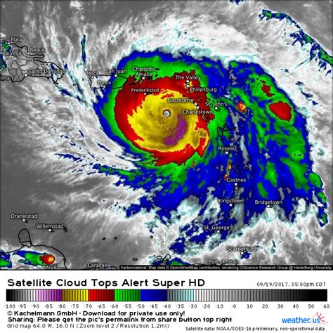 Major Hurricane Maria Poised To Devastate Puerto Rico | Weather.us Blog