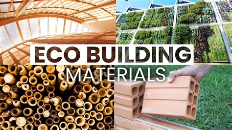 Building Green: Sustainable Materials And Techniques for Eco-Friendly ...