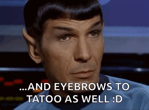 Spock Eyebrows GIF - Spock Eyebrows - Discover & Share GIFs