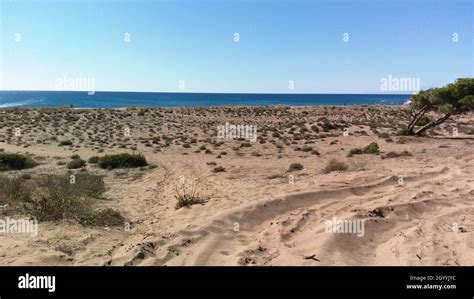 Beautiful beach in Side, Turkey Stock Photo - Alamy