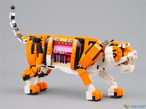 First look at LEGO Creator 31129 Majestic Tiger 2022 set