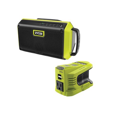 Ryobi One+ 18v Cordless 2-tool Combo Kit With Bluetooth Speake...