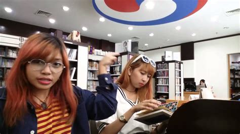 At the library Korean Cultural Center Indonesia - YouTube