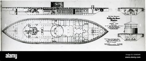 Ironclad Ship Diagram