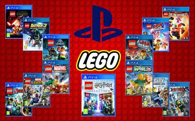 LEGO PS4 PS5 Games - New & Sealed - LEGO Sony PlayStation 4 5 Movie ...