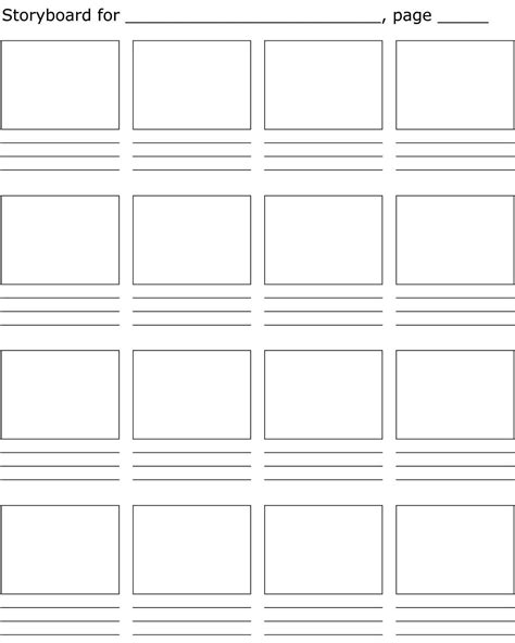 Storyboard template, Storyboard, Storyboard ideas