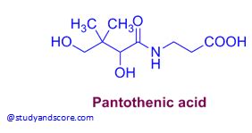 Vitamin B5, Sources, Deficiency, Function, absorption | Study&Score