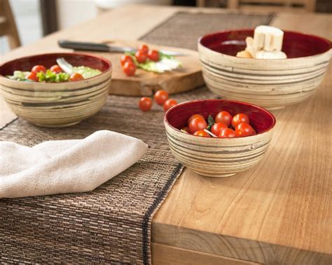 Bamboo Serving Bowls | Serve snacks, Bamboo tableware, Serving dishes