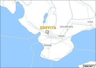 Griffith (Australia) map - nona.net