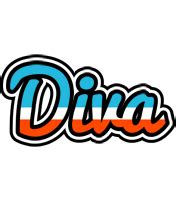 Diva Logo | Name Logo Generator - Popstar, Love Panda, Cartoon, Soccer ...