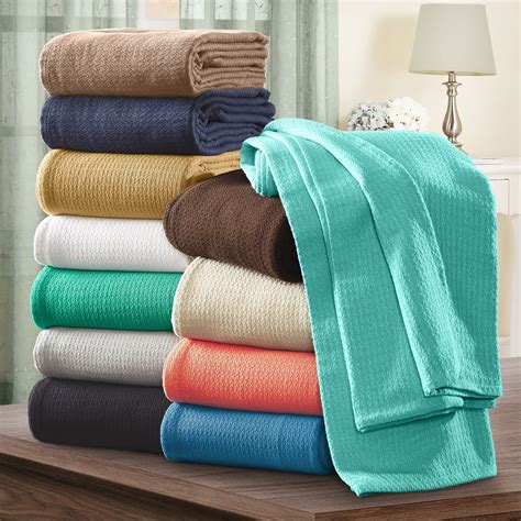 SUPERIOR 100% COTTON BLANKET (WAFFLE STITCH) Camel / King - Walmart.com ...