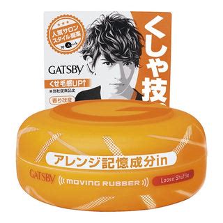 Mandom Gatsby Moving Rubber Hair Wax Loose Shuffle 80g – Japanese Taste