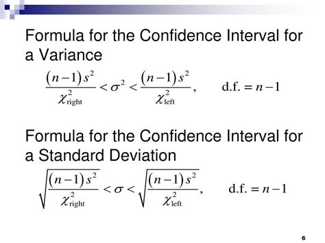 Confidence Interval Formula