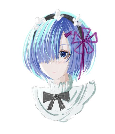 Fan art rem by bmsloveanime on DeviantArt