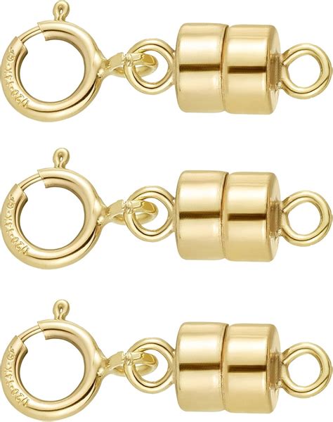 Amazon.com: VIOSI Magnetic Necklace Clasps and Closures - Chain ...