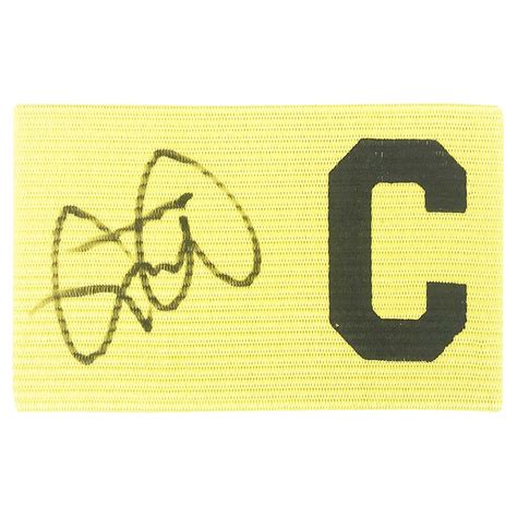 Signed Jermaine Jenas Captain Armband - Tottenham Autograph