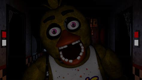 FNAF 1 Chica Jumpscare (Blender) by FusionII on DeviantArt