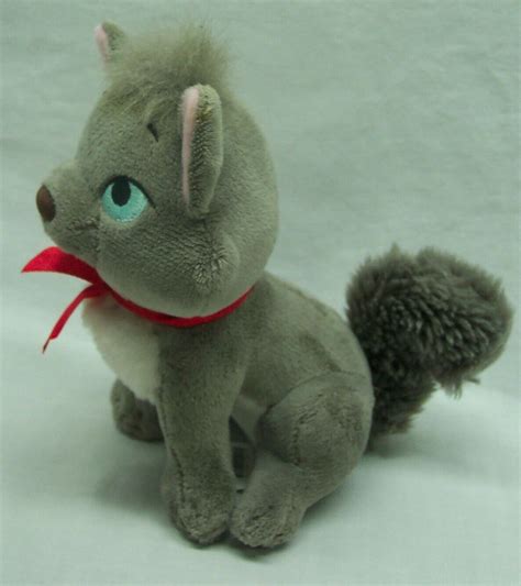 Walt Disney Aristocats SOFT GRAY BERLIOZ KITTEN 6" Plush STUFFED ANIMAL ...