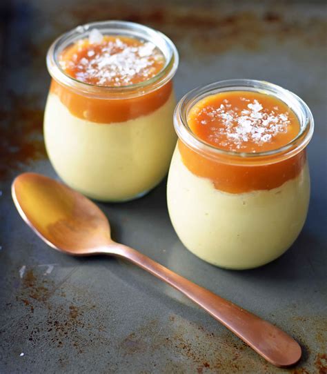 Butterscotch Budino with Salted Caramel – Modern Honey